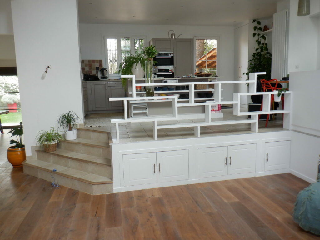 La zone salon...avant...